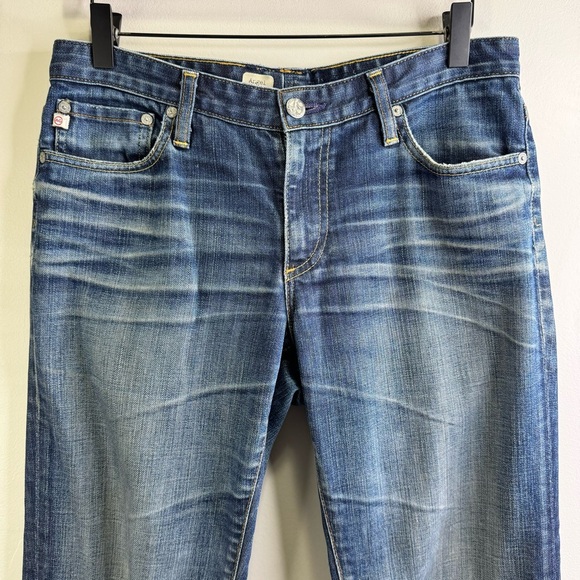 AG Adriano Goldschmied Angel Bootcut Jeans Size 31 Denim Casual - Picture 3 of 14